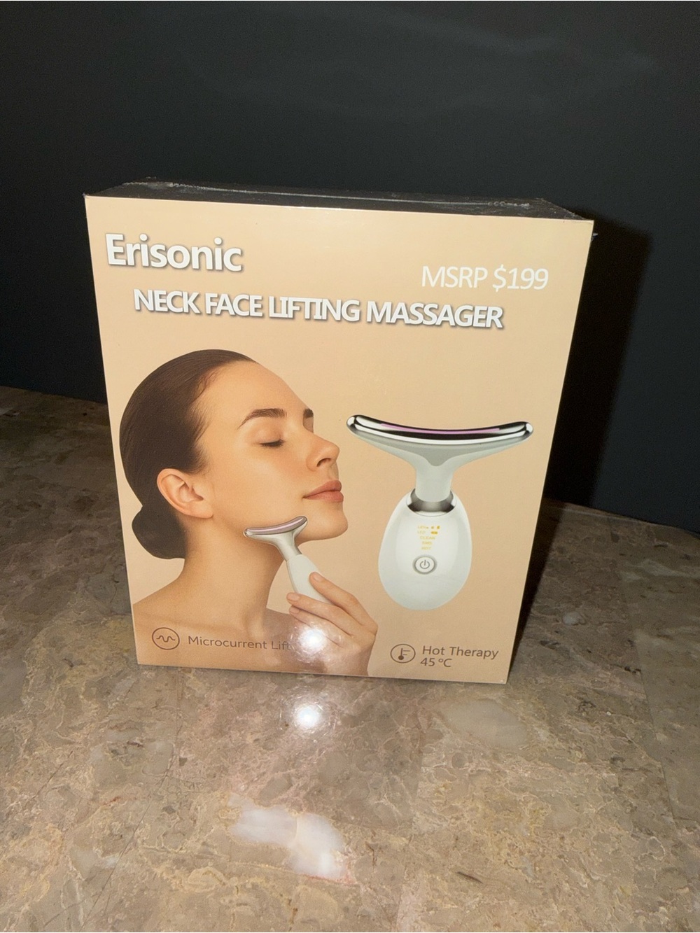 Erisonic Neck Face Lifting Massager white